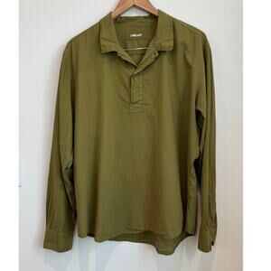 Labo Art Olive Green Cotton Shirt Size 3